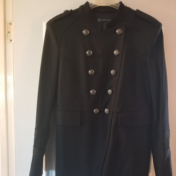 INC International Concepts Jackets & Blazers - Black INC Military Style Coat New with Tags